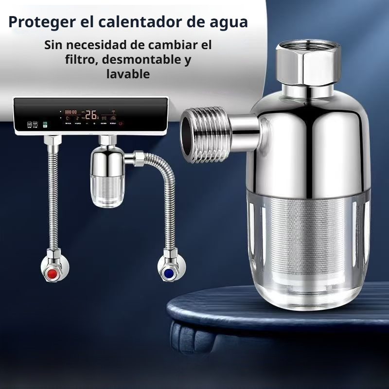 Filtro de acero inoxidable para calentador de agua 