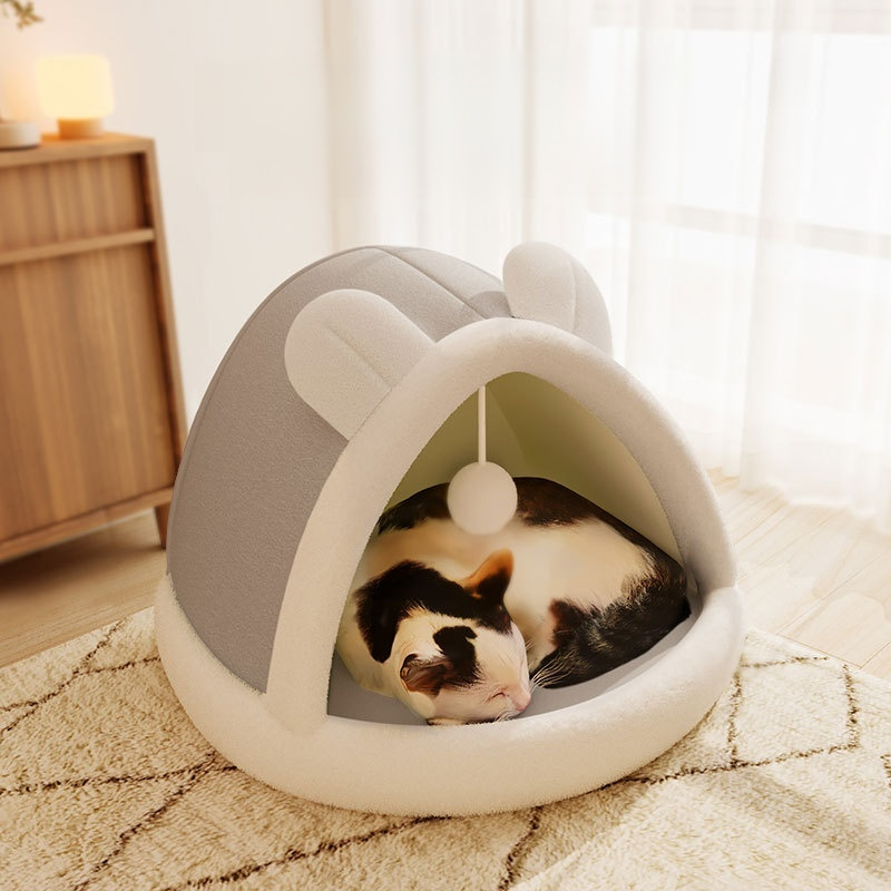 ที่นอนสัตว์เลี้ยงฟองน้ำที่ปลอดภัย