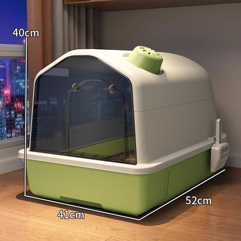 Bac à litière extra large pour chat