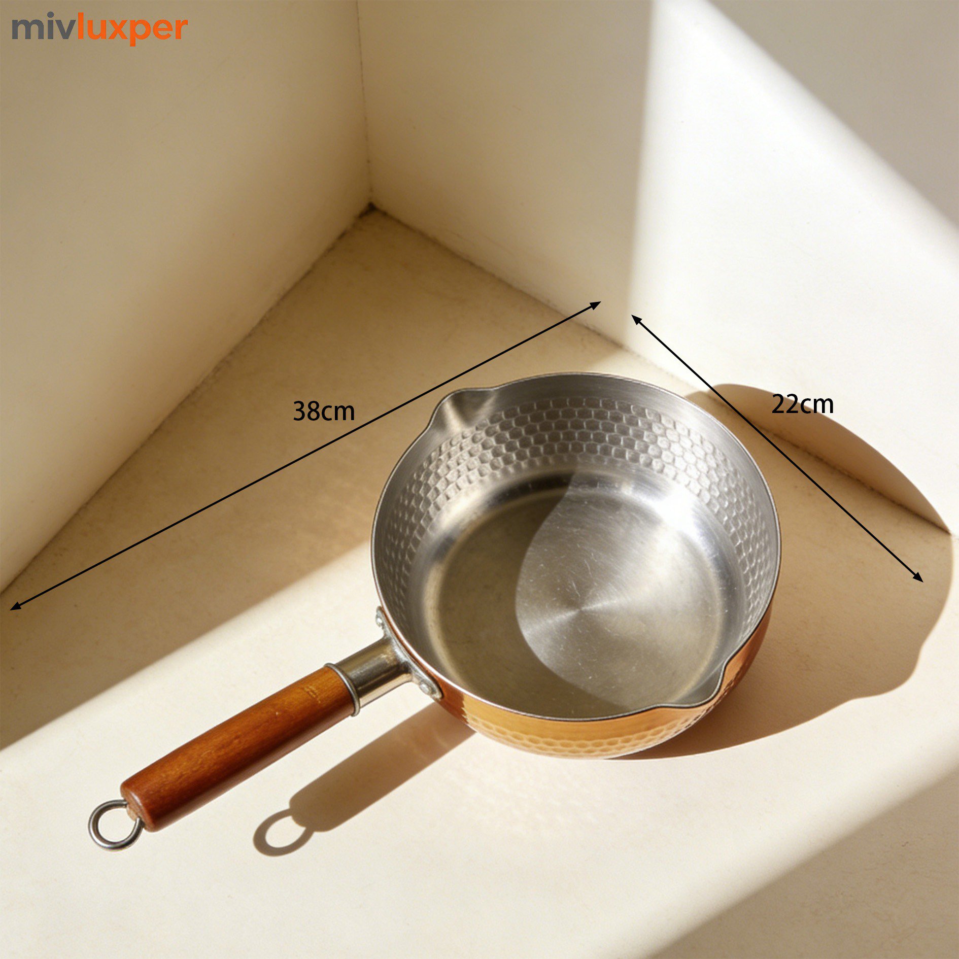 Sartén Yukihira ligera y resistente para cocina diaria