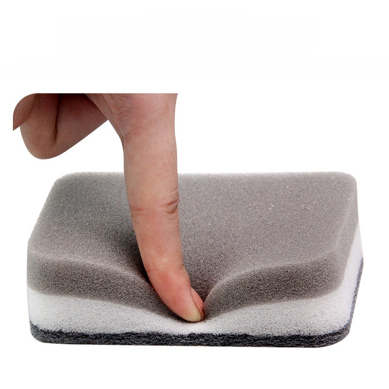 Esponja de limpieza doble capa gruesa