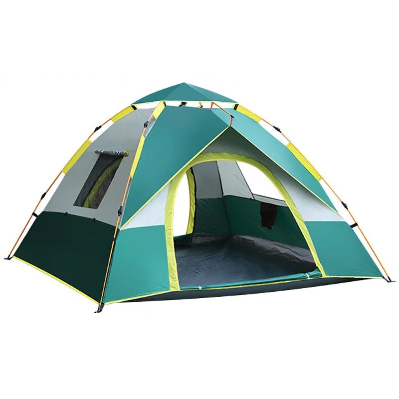 防水防雨自動折疊野營帳篷