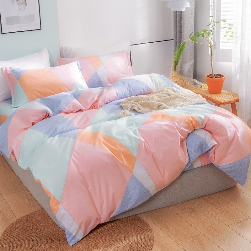 Juego de sábanas, funda de edredón y cubrecolchón para otoño e invierno