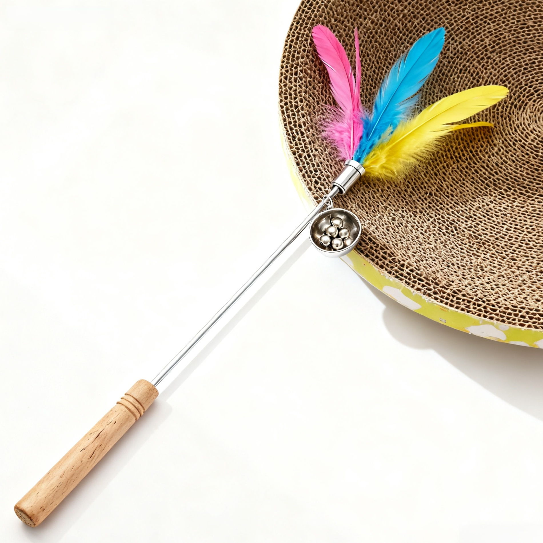 망원경 깃털 종 고양이 장난감 (5개)