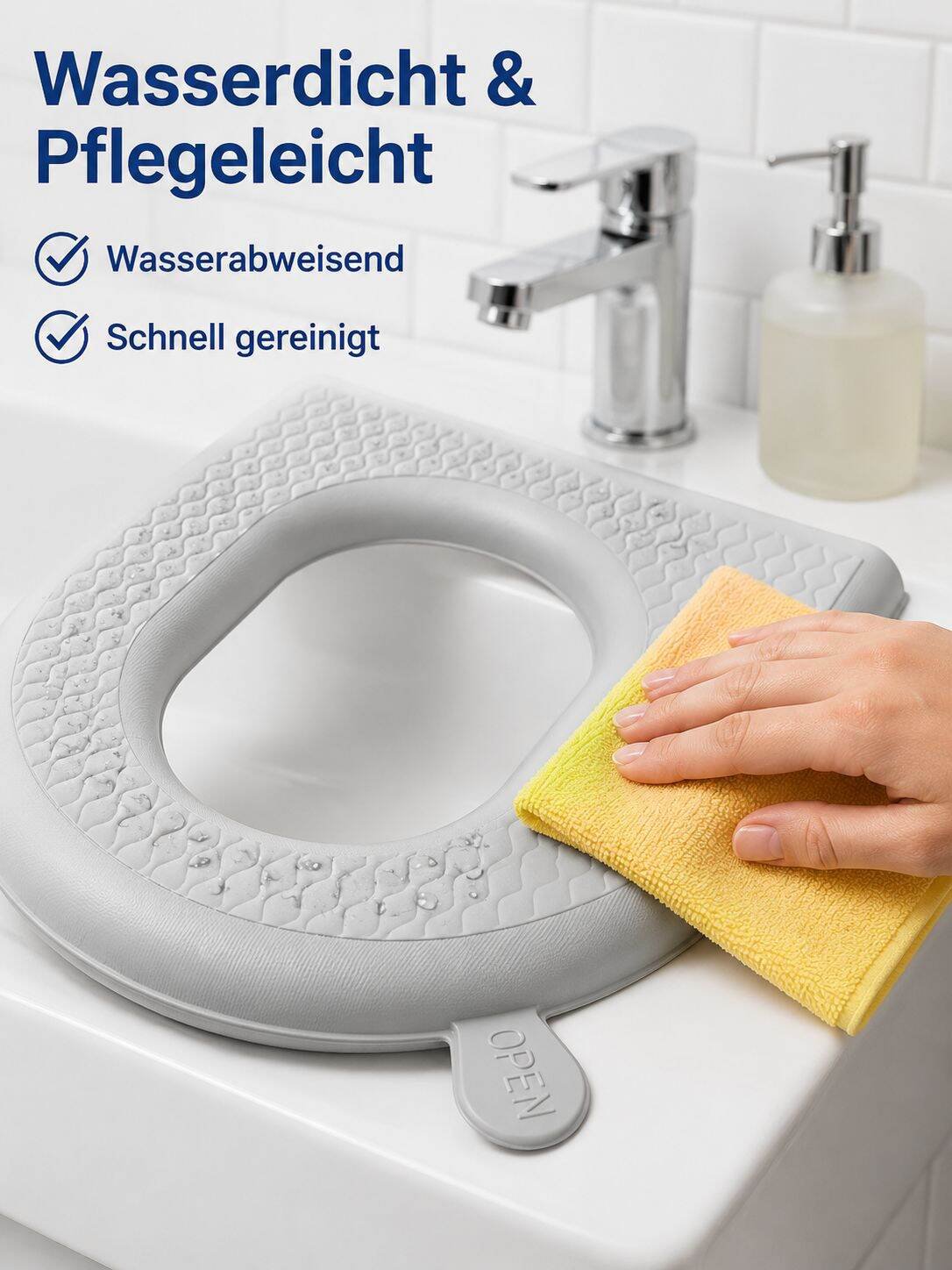 Eva wasserdichtes Toilettensitzkissen Vier Jahreszeiten Universaltoilette Haushalts-Einweg-Toiletten