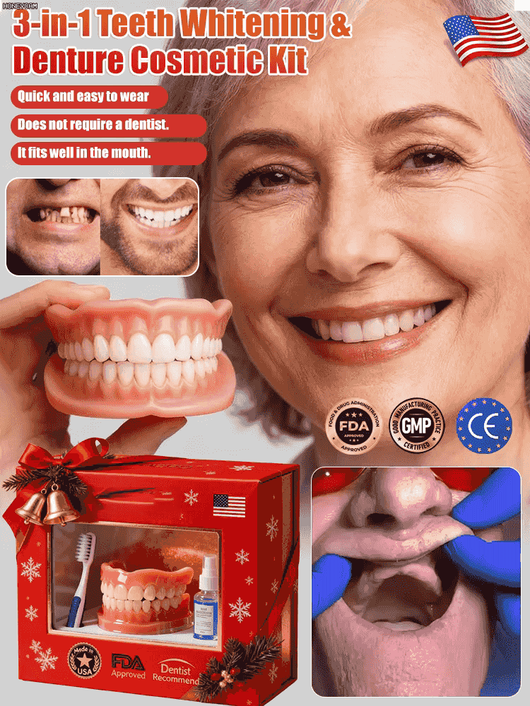 Comfortable Full Dentures with a Natural Fit