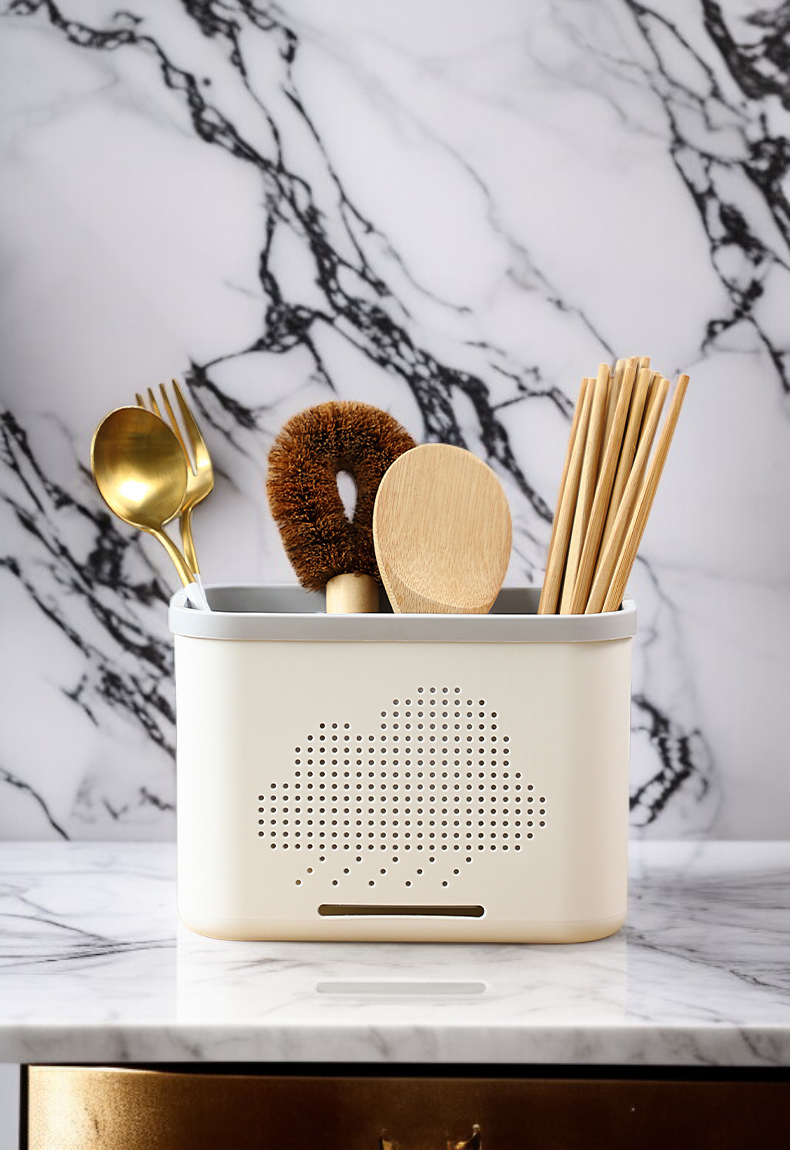 清潔に保てる分格箸収納筒の内部構造