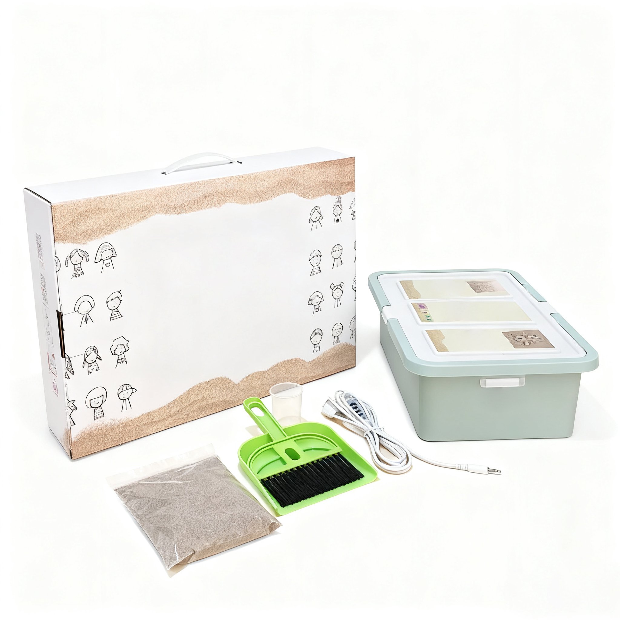 Sada pro tvorbu pískových obrázků