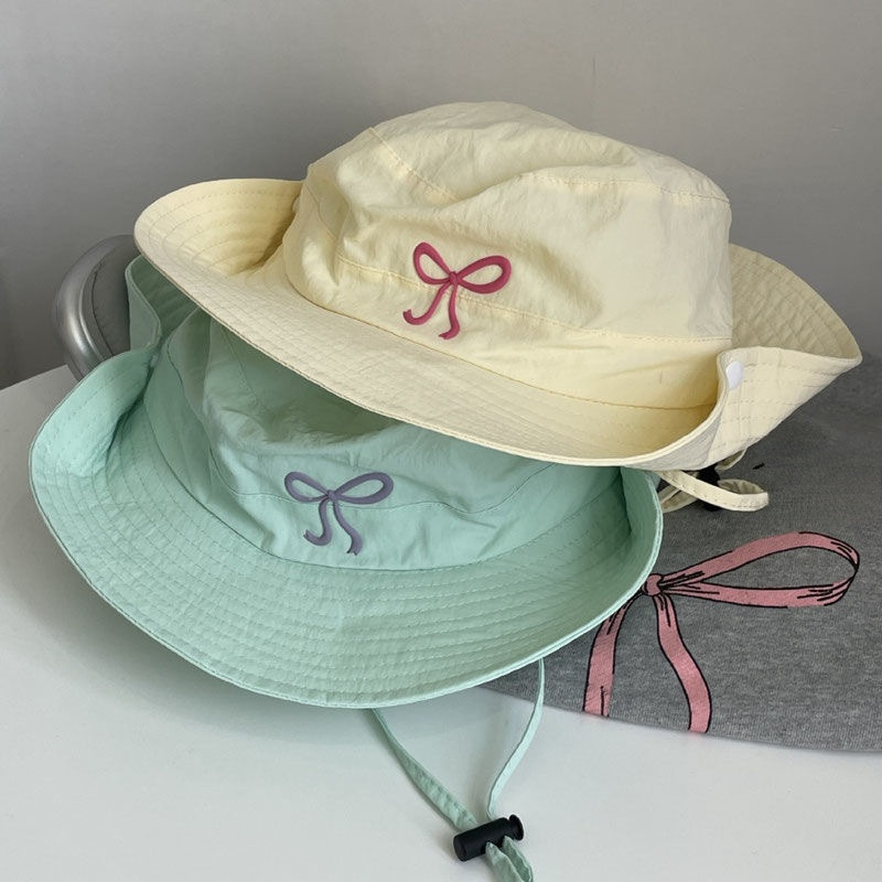 Quick Dry Bowknot Fisherman Hat