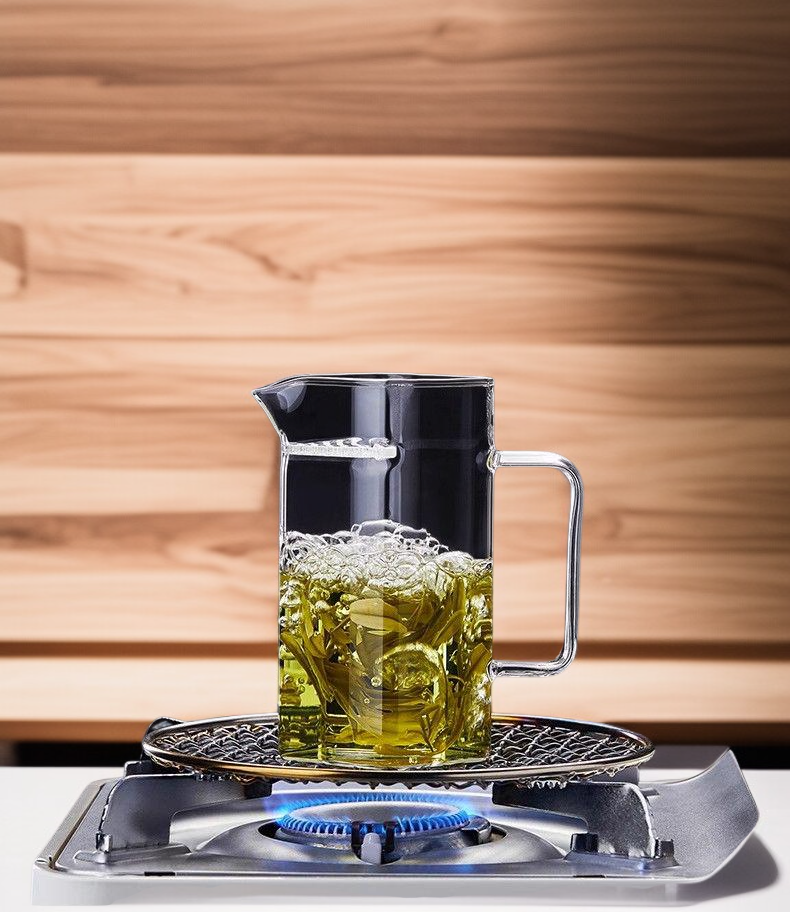 Teezubehör – Grüntee-Ei aus Glas