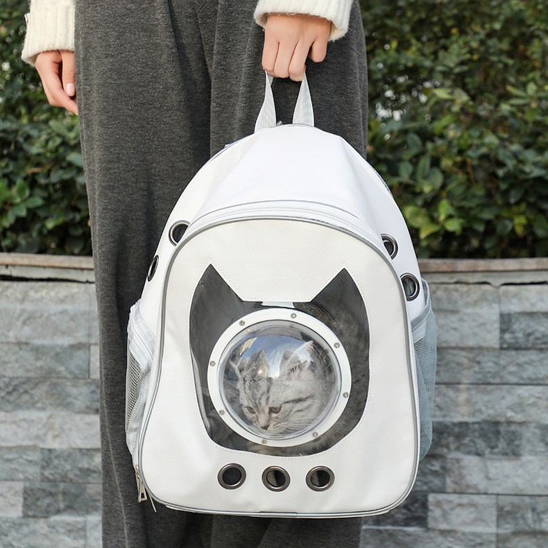雙肩貓包透氣寵物包外出旅行便攜簡約百搭寵物背包