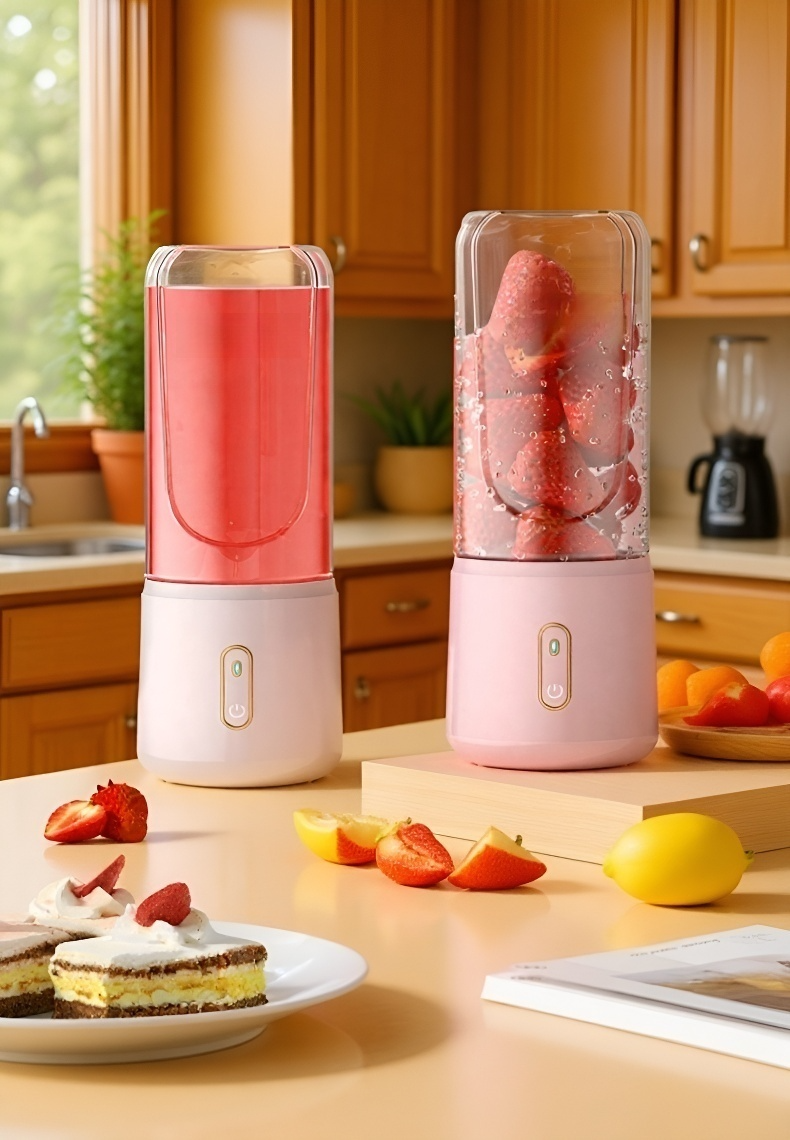 コードレス電動ジューサーカップの使用シーン