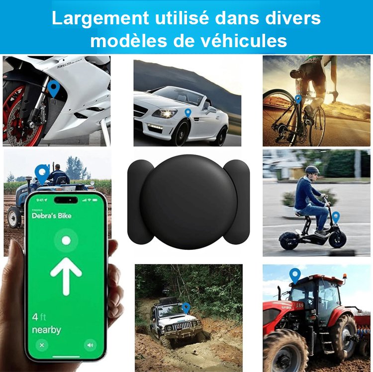 Localisateur global en temps réel à fixation magnétique