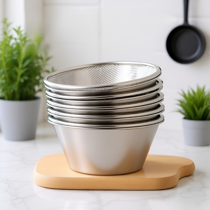 ミニ304ステンレススチール製排水バスケット