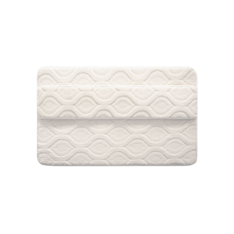 Tapis de salle de bain en velours