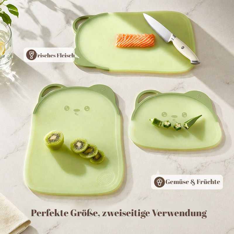 Antibakterielles und schimmelresistentes Kunststoff-Schneidebrett für die Babyküche