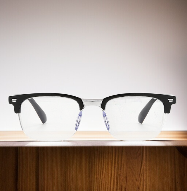 중장년 반테 안티 블루라이트 돋보기 빈티지 고글 돋보기 눈썹 반테 돋보기