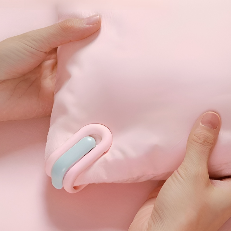 바늘 없는 퀼트 고정 장치