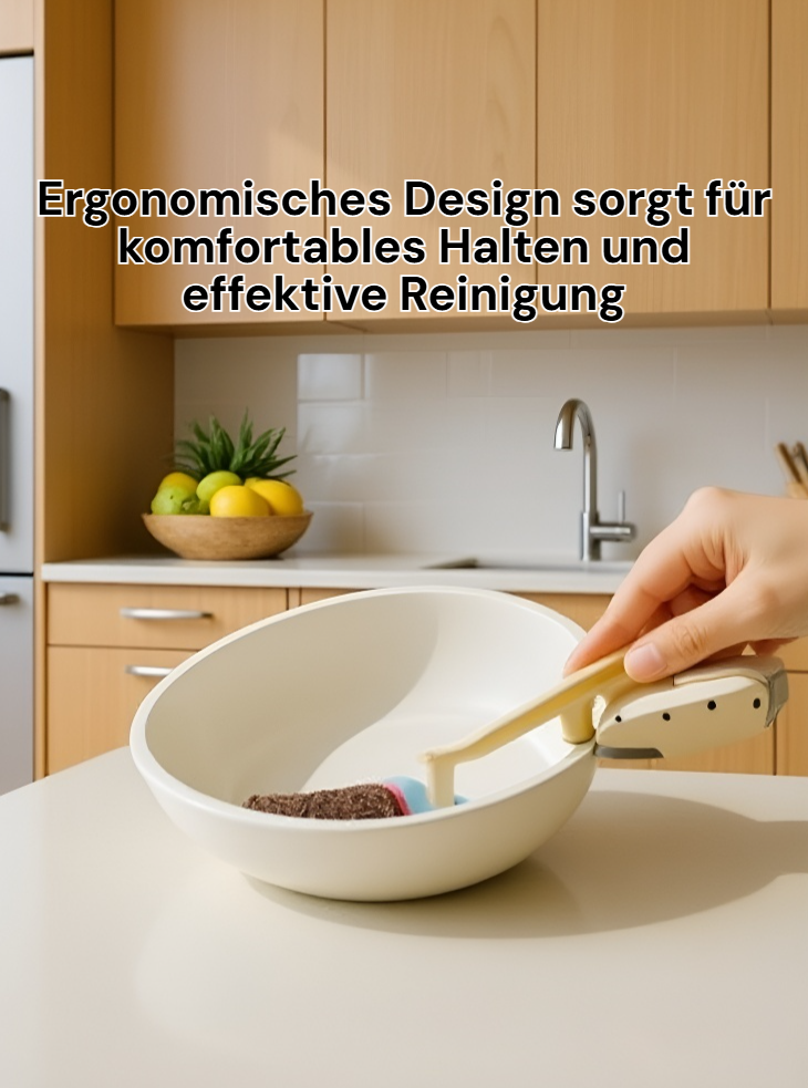 Fleckenentferner-Schwamm mit ergonomischem Griff