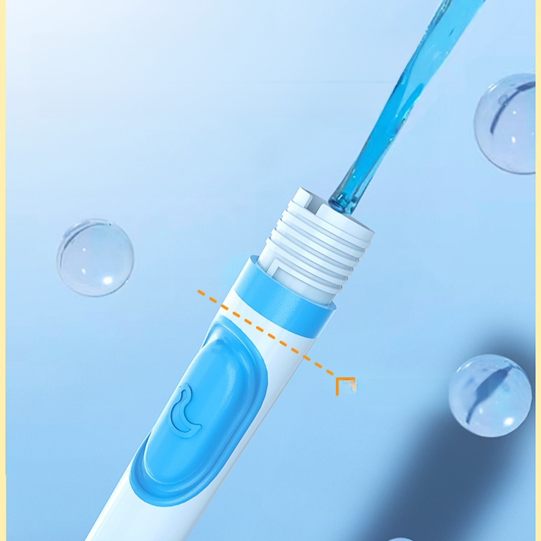 벽걸이형 액체 주입 노란 오리 변기솔