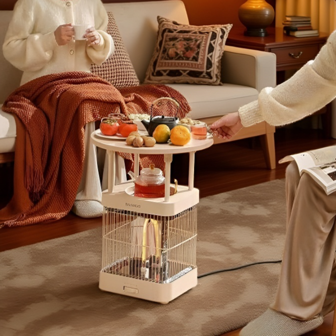 家庭用省エネ赤外線ヒーター 小型サンヒーター 電気ストーブ 暖房器具