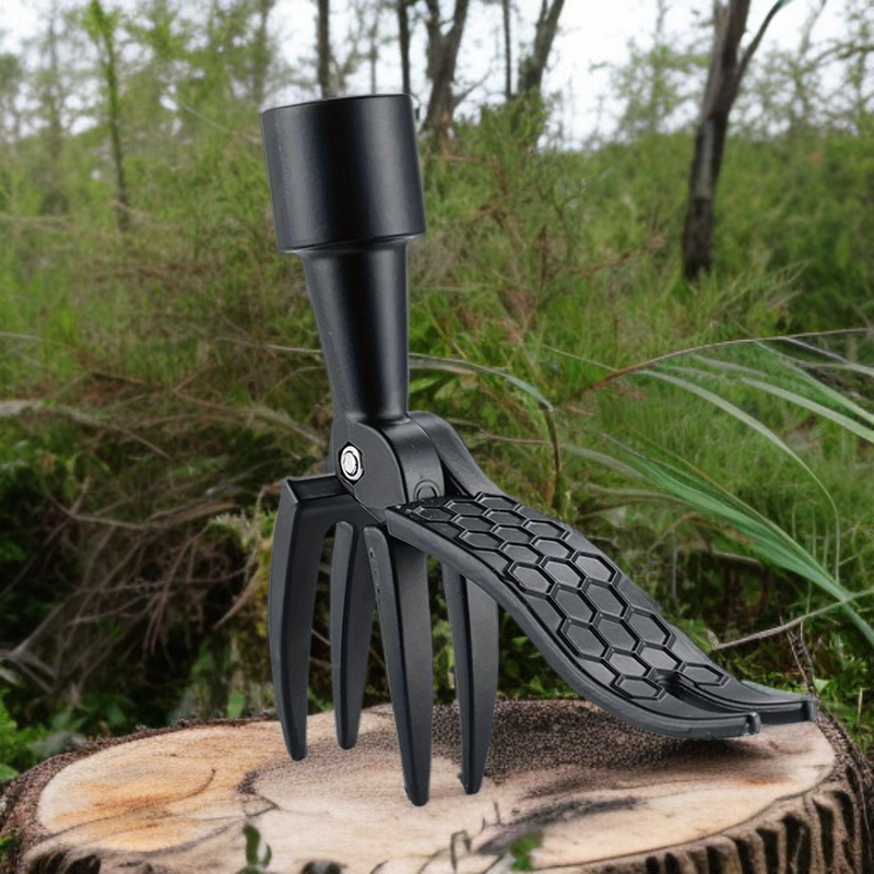 Manual brush cutter with pedal and 4 rods