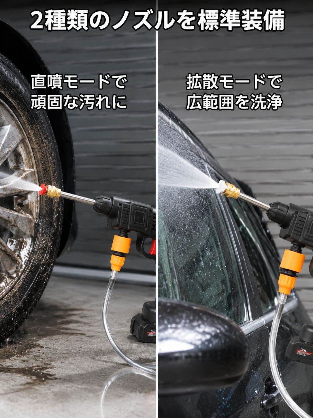 2500の高出力、最も強力な高圧水鉄砲