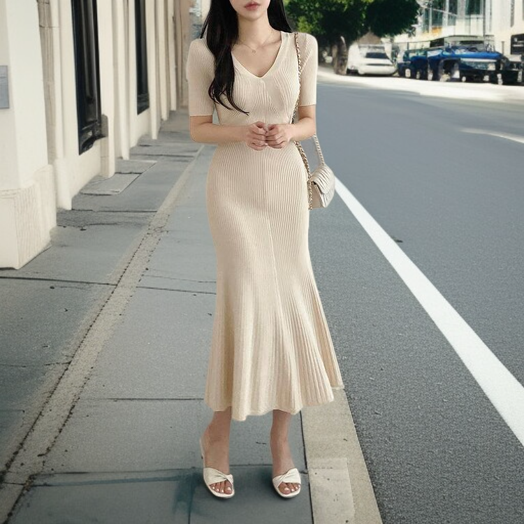 여성 여름 데일리 원피스 착용컷