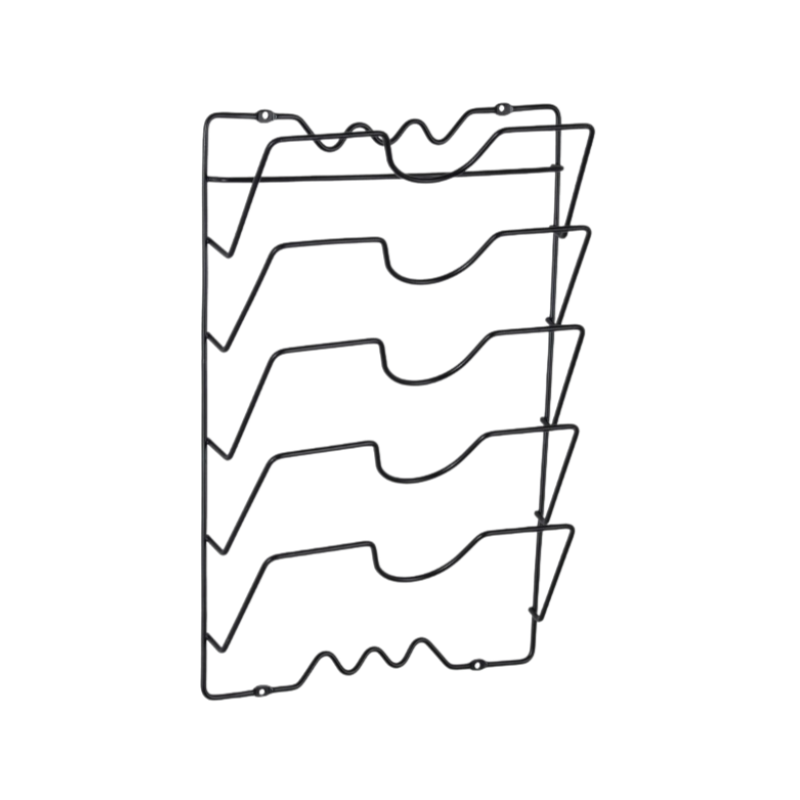 Wandmontierte Aufbewahrung für Topfdeckel