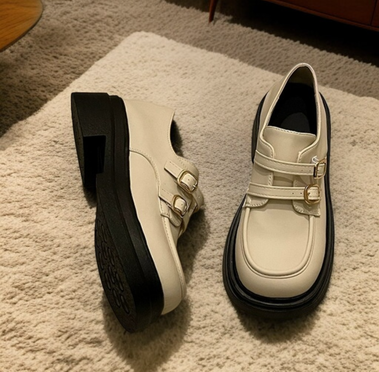 カジュアルにもフォーマルにも使えるレディース厚底靴