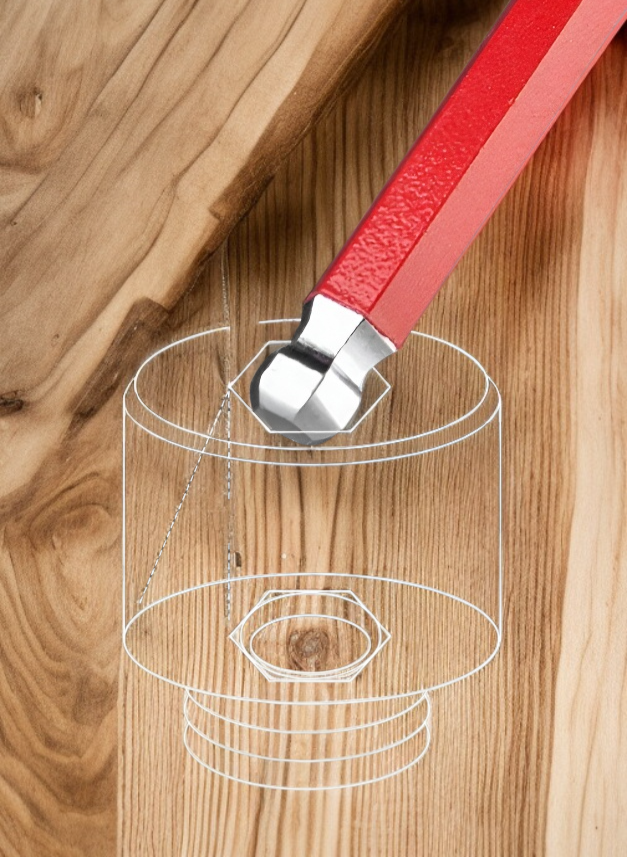 Zestaw imbusów w praktycznym etui ze śrubokrętem