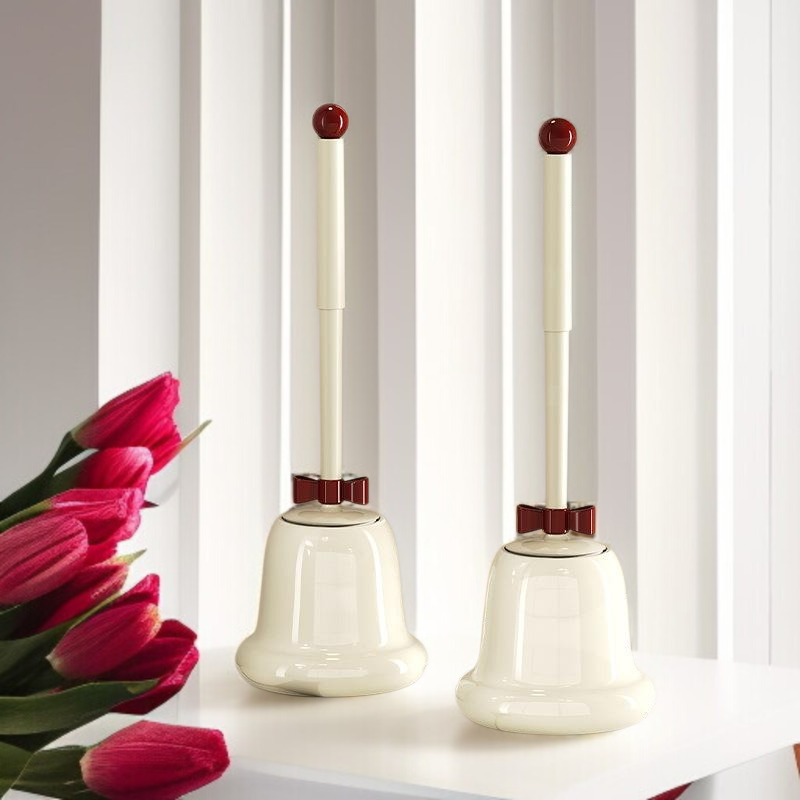 Cepillo de baño con soporte de pie