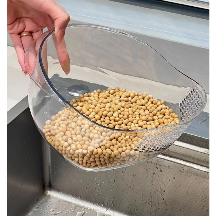 大容量の洗米・水切りバケツ