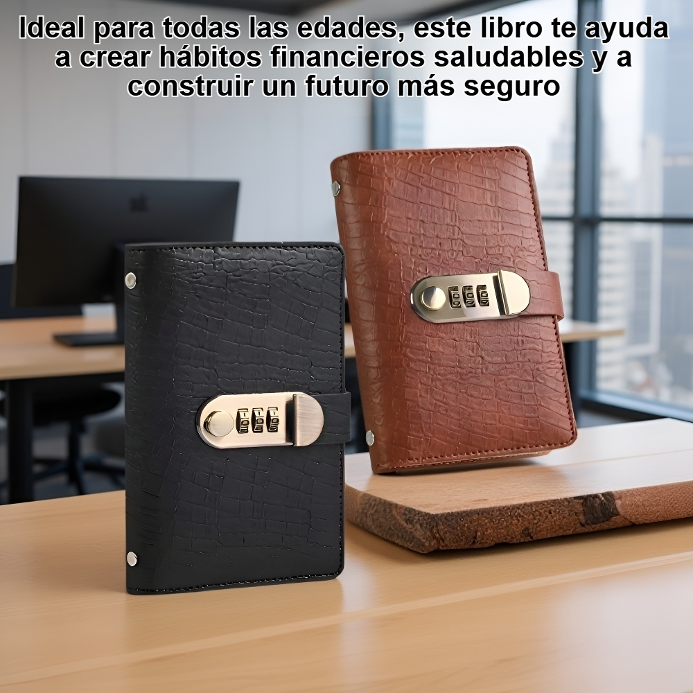 Interior del Libro de Ahorros mostrando tablas de gastos