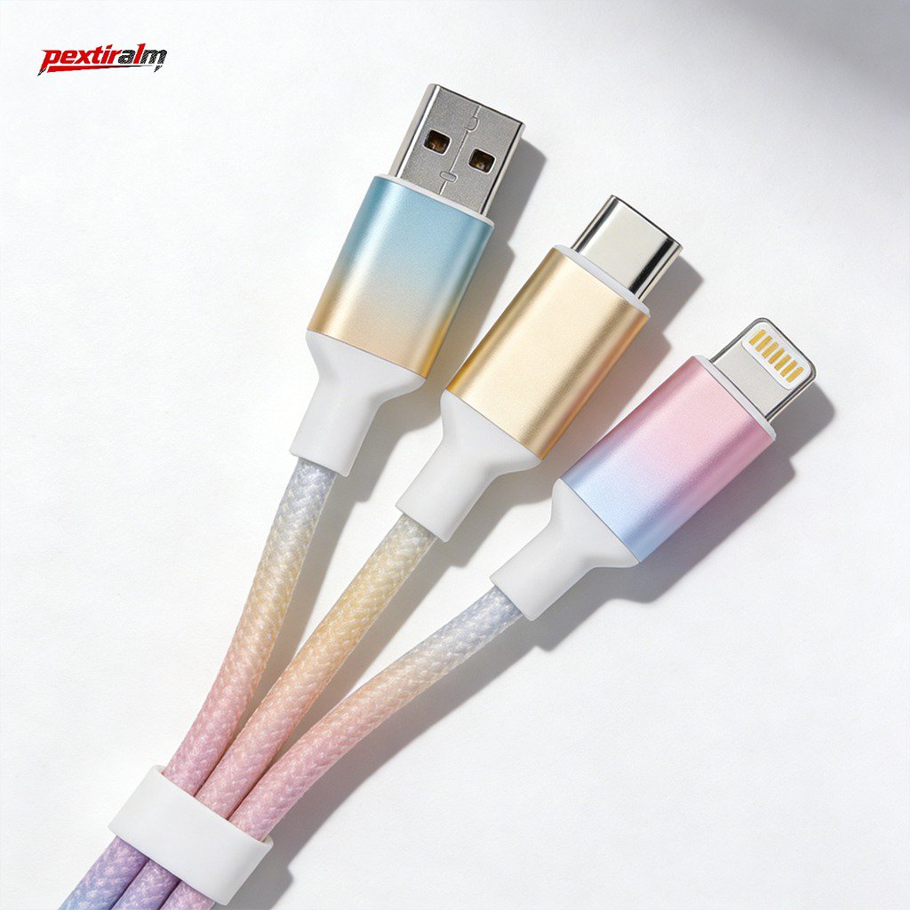 สายชาร์จในรถยนต์แบบ 3 พอร์ต (5 พอร์ต)