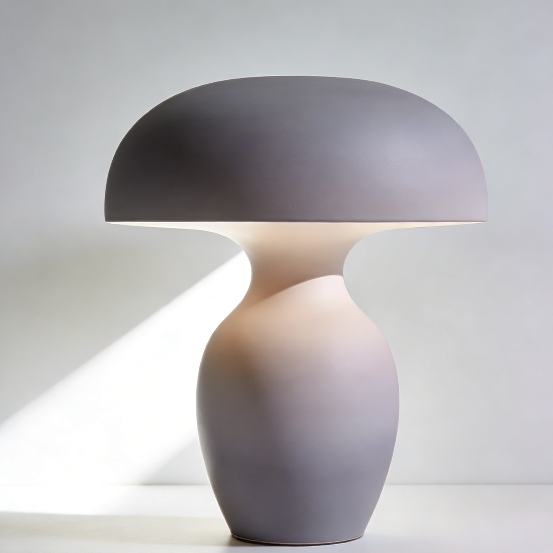 Lámpara nocturna con forma de hongo