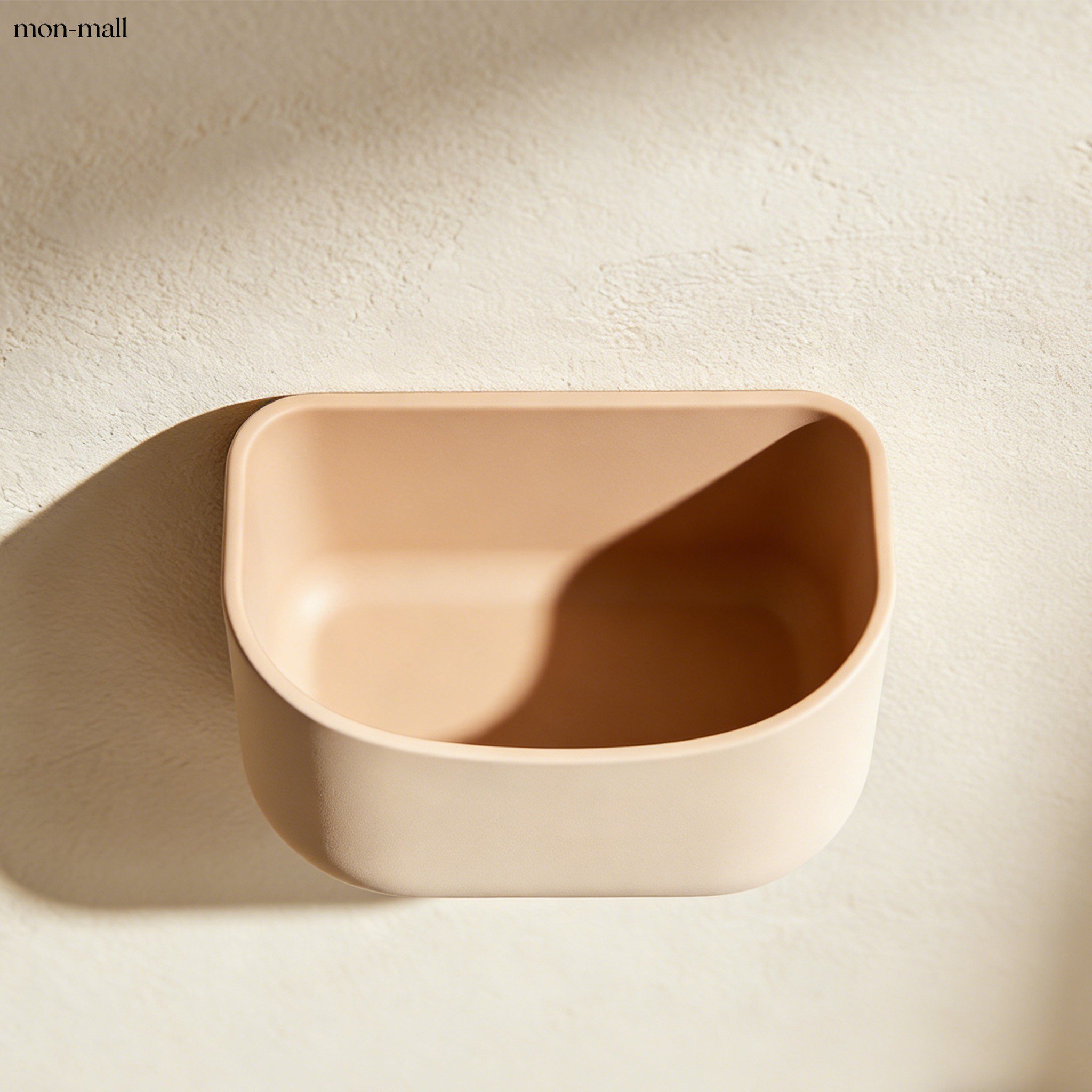 Bedside basket holding books, remotes, and glasses