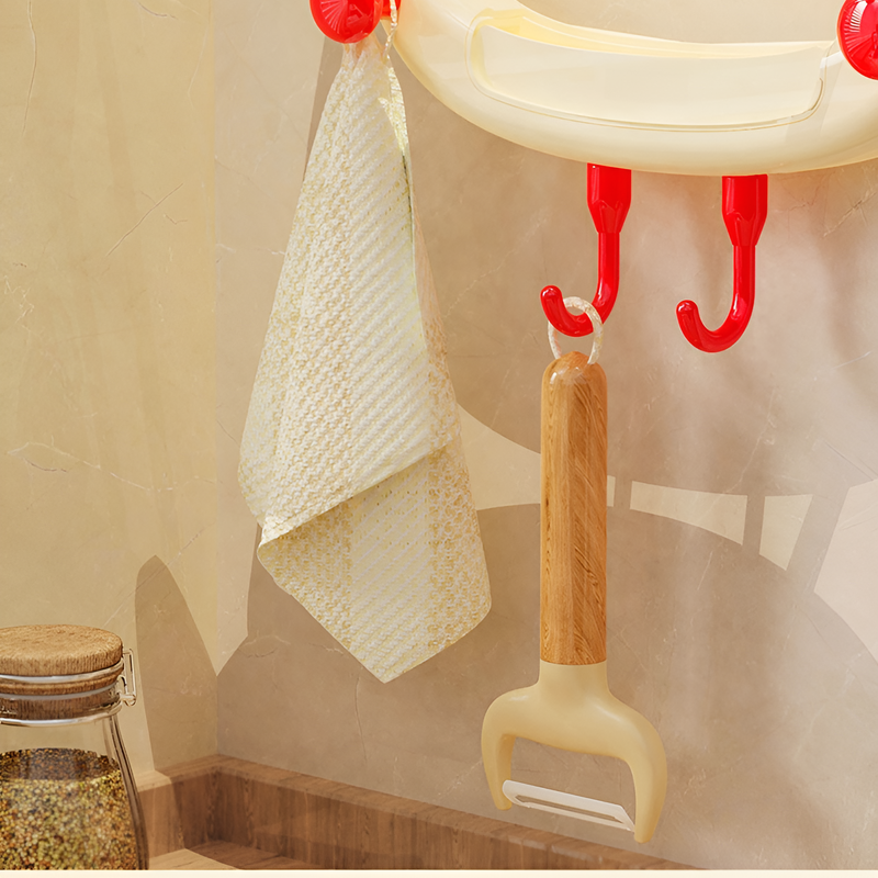 무타공 2단 냄비뚜껑 정리대