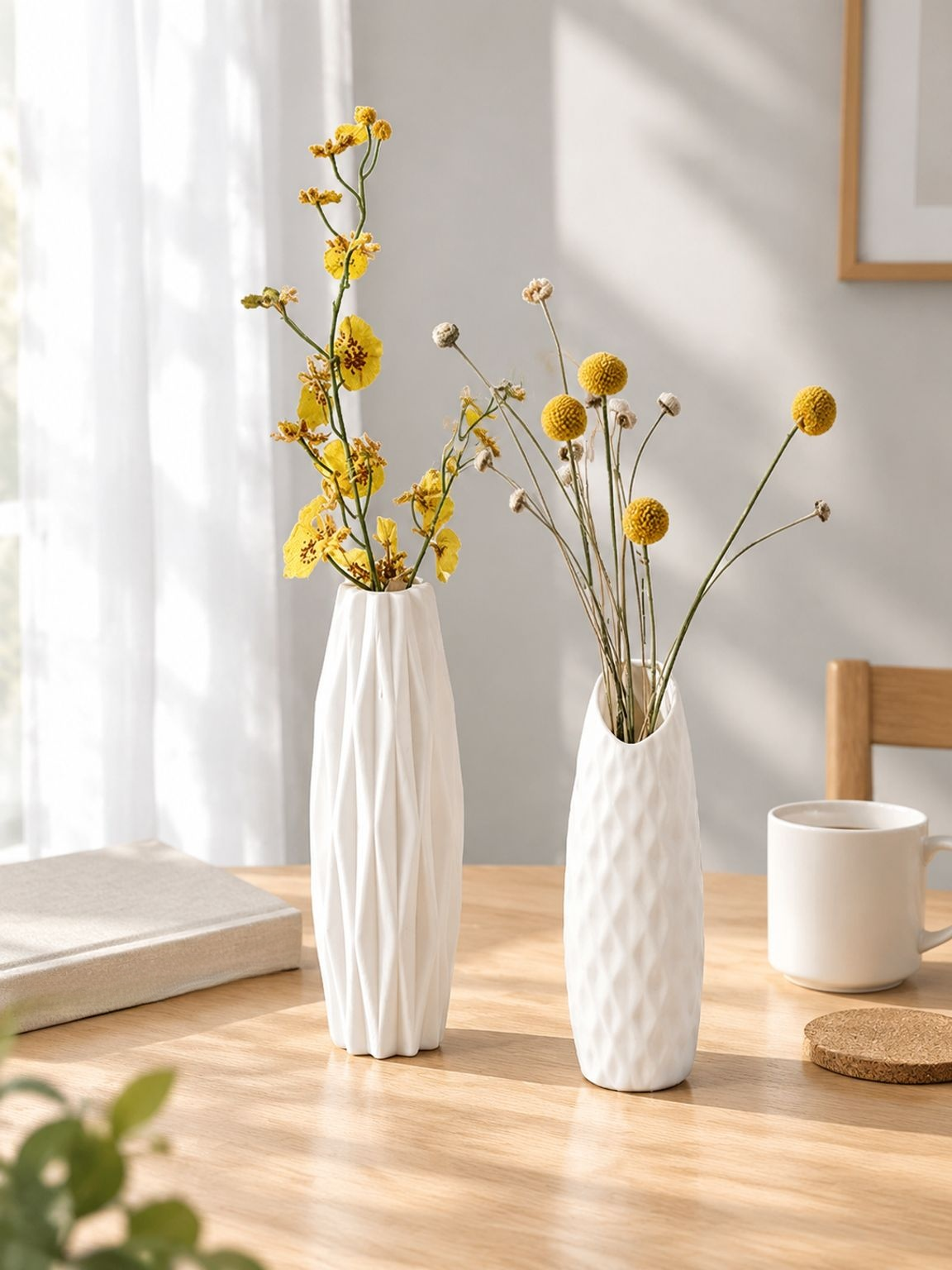 Living Room Durable Faux Vase Decoration