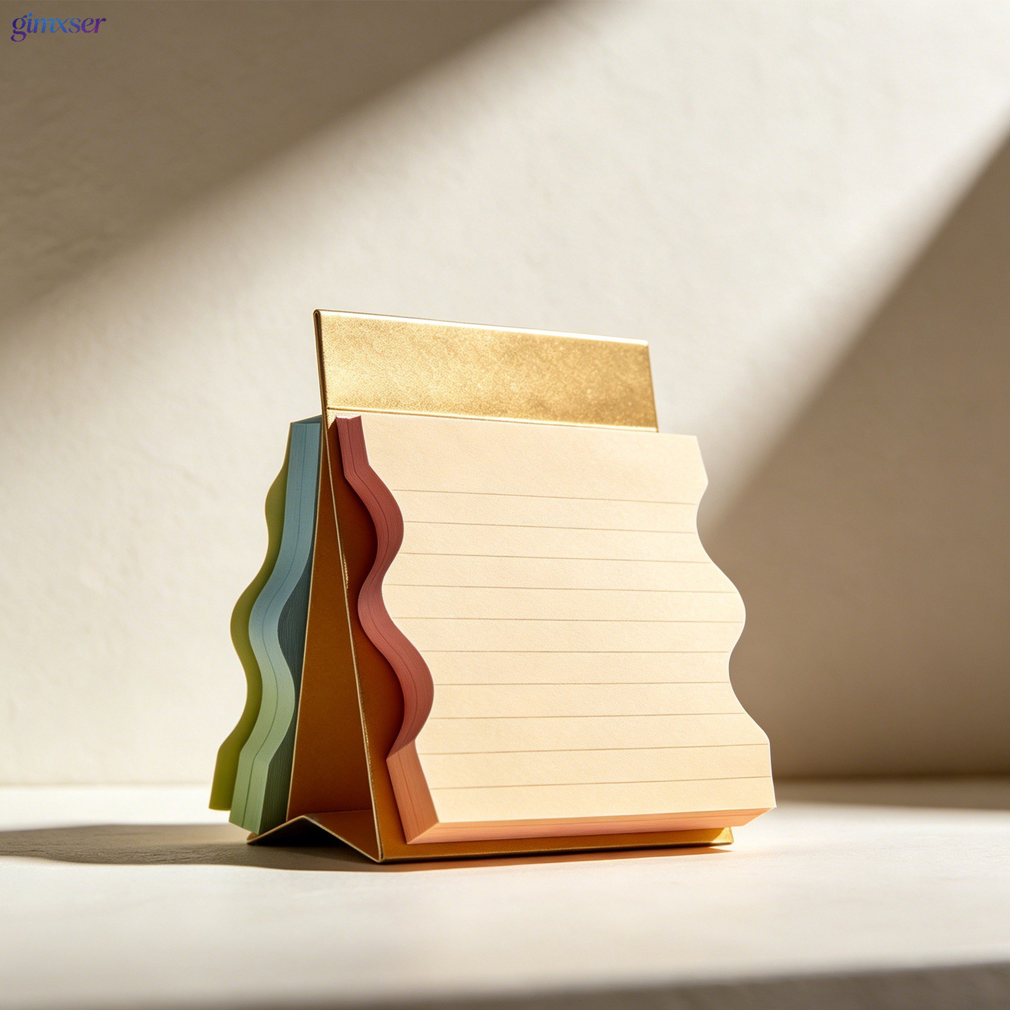 Vibrant sticky note pads for office and home use