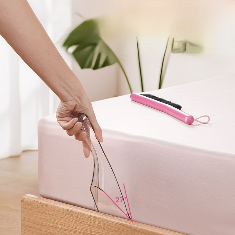 2in1ベッドブラシリフター，片手で操作できる