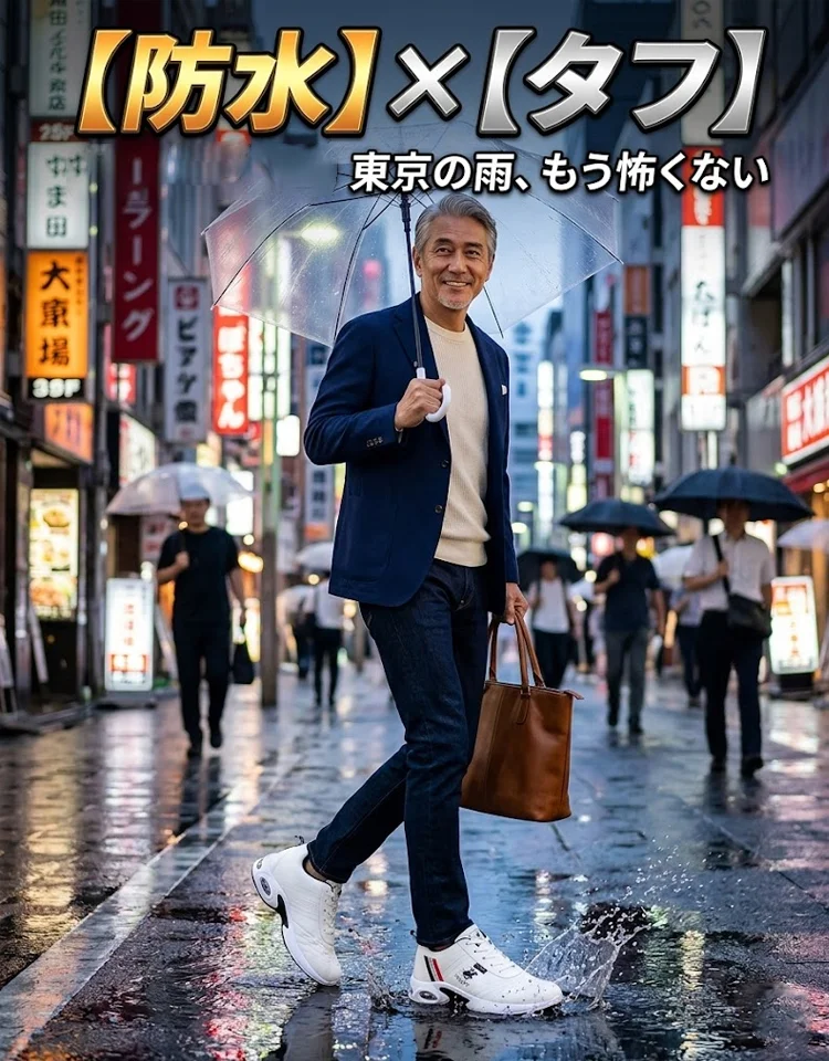 【利益還元・全額返金】メンズ英国風スポーツ・ビジネス兼用革靴