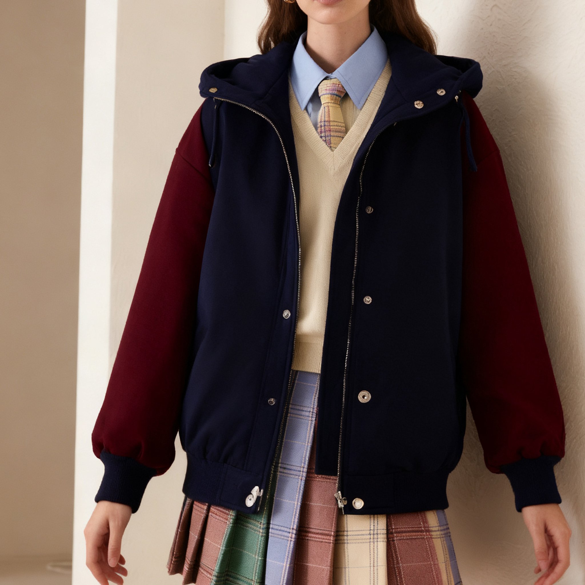 다크 컬러 자켓 외투