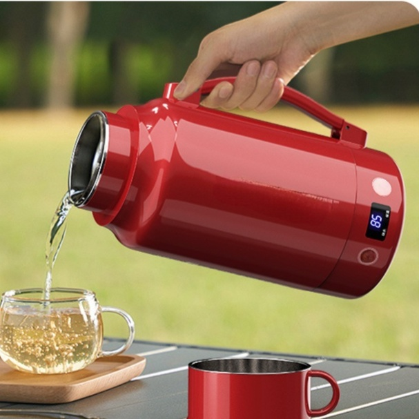 Portable smart thermos kettle