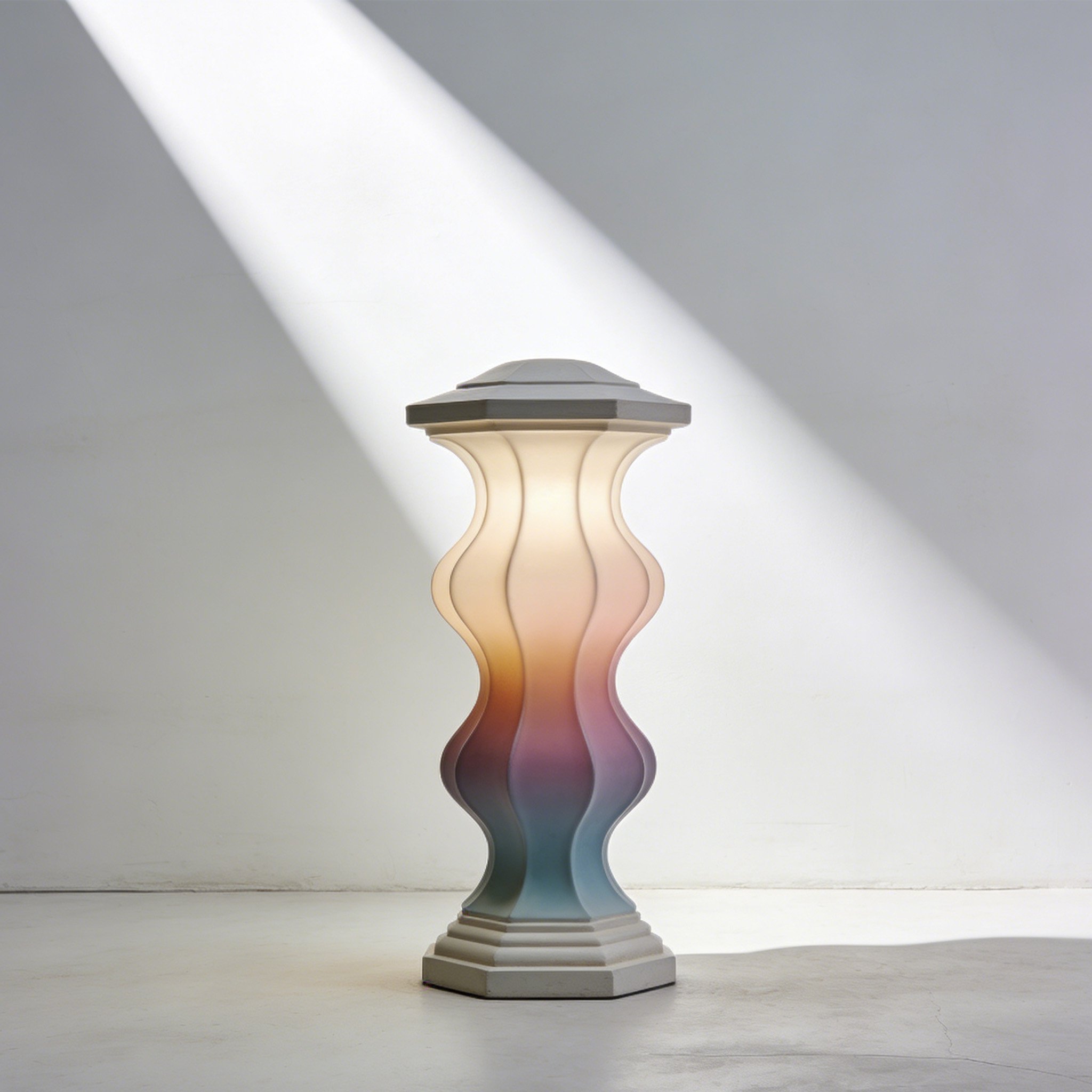 Εξωτερικό ηλιακό φως κήπου εγκατεστημένο σε μονοπάτι