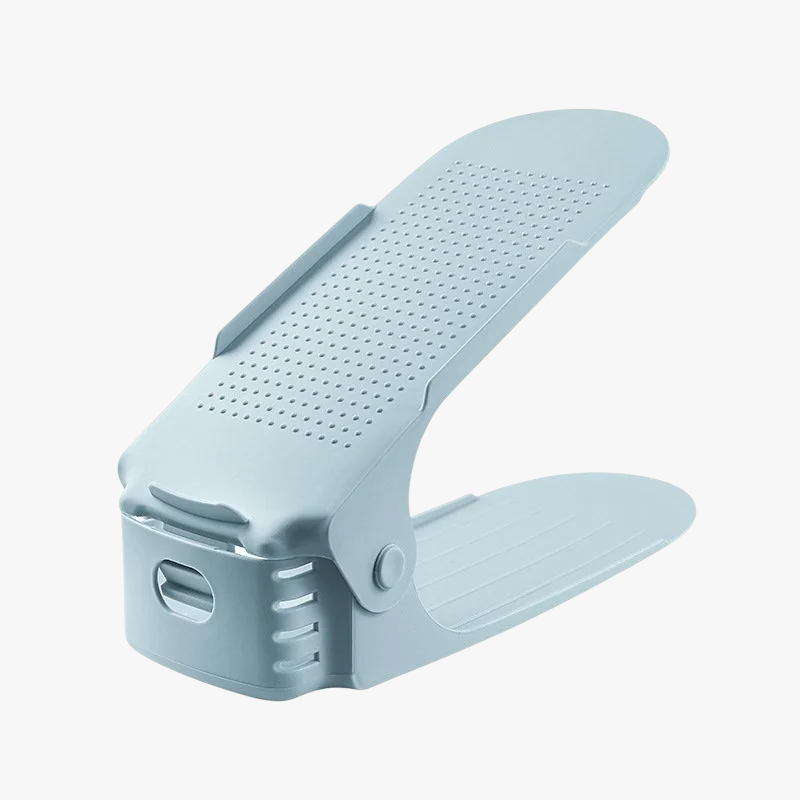 Estante para almacenamiento de zapatos ajustable de doble capa