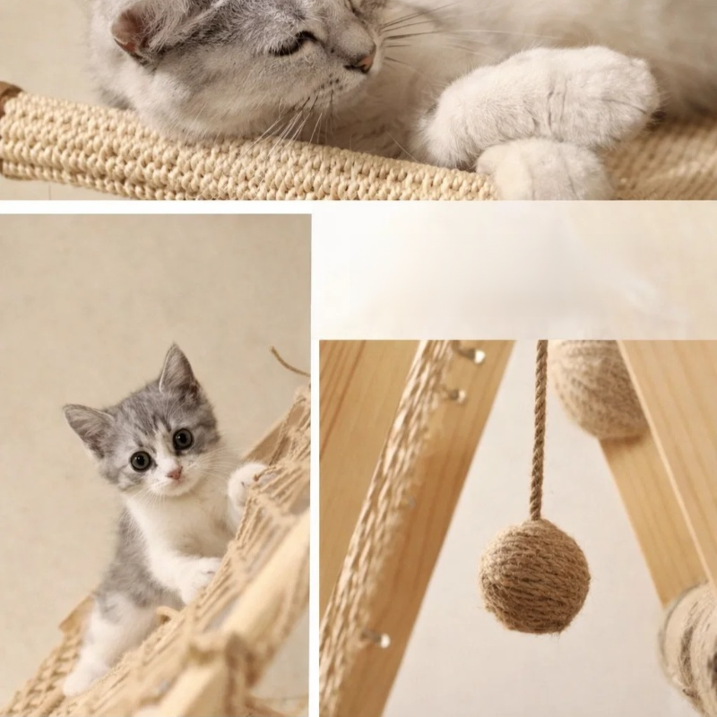 耐久性のあるキャットツリー