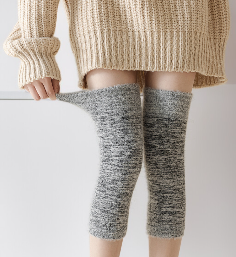 Pohodlné teplé chrániče kolen