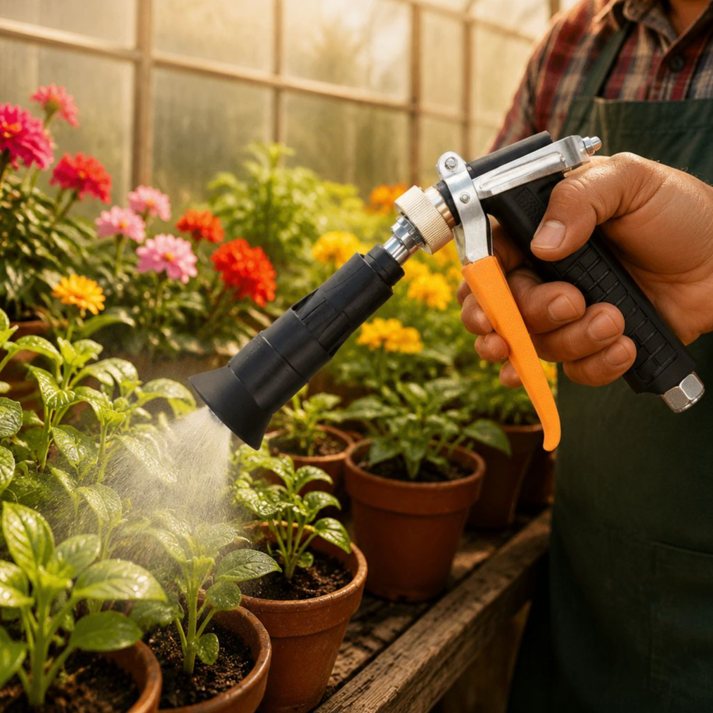 Pistola pulverizadora de alta presión para máquina de fumigación