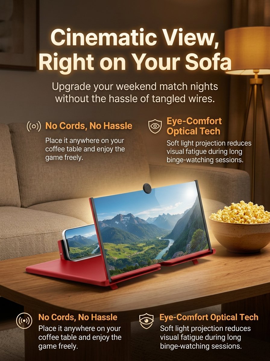 12-inch high-definition pull-out screen amplifier